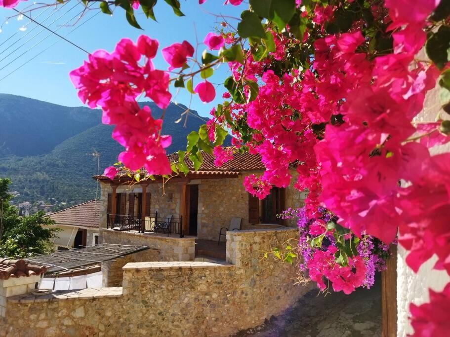 Tsolakis Luxury House Villa Leonidio Bagian luar foto